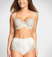 Quinn High Waist Brief in Ivory FINAL SALE (50% Off)