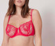Nuance Sheer Demi Bra in Good Mood Red FINAL SALE (50% Off)