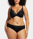 Mystique Plunge Bra in Black