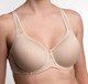 Basic Beauty Spacer Underwire T-Shirt Bra in Sand