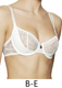 Intense Demi Cup Bra in Ivory FINAL SALE NORMALLY $65