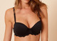 Caresse 3D Demi Bra in Black