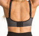 Air Control Delta Pad Sports Bra in Anthracite
