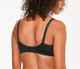Tonya Padded Wirefree/Post-Mastectomy Bra in Black