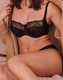 Jasmine Balconnet Bra in Black FINAL SALE (20% Off)
