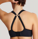 Wired Sports Bra in Black