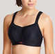 Wired Sports Bra in Black