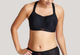 Wired Sports Bra in Black