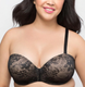 Strapless Sensation Multi-Way Push-Up Bra in Black
