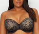 Strapless Sensation Multi-Way Push-Up Bra in Black