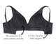 Jamie Petite Plunge Bra in Black