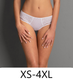 Selma High-Waist Brief in White