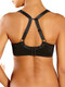 High Impact Convertible Sports Bra Black FINAL SALE (40% Off)