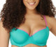 Maddie Spot T-Shirt Bra in Teal FINAL SALE (50% Off)