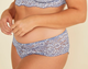 Pret-a-Porter Extended Boyshort in Coastal Blue/Moon Ivory FINAL SALE NORMALLY $41