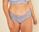 Pret-a-Porter Extended Boyshort in Coastal Blue/Moon Ivory FINAL SALE NORMALLY $41