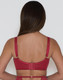Fallen Angel Balcony Bra in Garnet Red FINAL SALE NORMALLY $90
