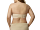 Microfiber Molded Strapless Bra in Nude