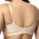 Microfiber Molded Underwire Bra in Beige