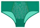Blanche Boyshort in Ultra Green FINAL SALE (70% Off)