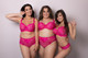 Think Pink Brief in Pink Lace