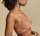 Lyzy Vibe Triangle Bralette in Caramel FINAL SALE (50% Off)