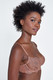 Entice Balconette Bra in Gleam/Terracotta