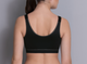 Frontline Open Sports Bra in Black
