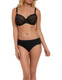 Starlight Underwire Hero Balcony Side Support Bra in Black