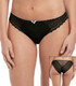 Daisy Lace Panty in Noir FINAL SALE (40% Off)