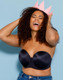 Smoothie Strapless Bra in Black
