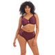 Charley Underwire Bandless Spacer Bra in Aubergine FINAL SALE (40% Off)
