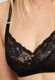 Halo Wirefree Bra in Black