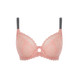 Offbeat Underwire Plunge Bra in Rosehip (ROP)