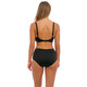 Versailles Underwire Bikini Swim Top in Black