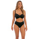 Versailles Underwire Bikini Swim Top in Black