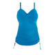 Versailles Underwire Control Tankini Swim Top in China Blue FINAL SALE NORMALLY $106.99