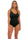 Versailles One Piece Swimsuit in Black