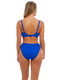 Ottawa Underwire Wrap Front Full Cup Bikini Swim Top in Pacific