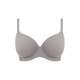 Chill Underwire Molded Demi T-Shirt Bra in Cool Grey FINAL SALE (40% Off)