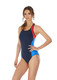 Freestyle One Piece Swimsuit in Astral Navy