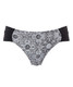 Samara Gather Pant Swim Bottom in Black/White FINAL SALE