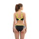 Wired Sports Bra in Black Animal
