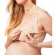 Sugar Candy Fuller Bust Seamless Nursing Bra in Beige