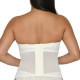 Luxe Strapless Basque in Ivory