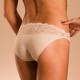 Rive Gauche Lace Bikini Panty in Nude Cappuccino (97)