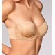 Strapless Convertible Lace Bra in Nude