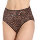Wonderful Edge Microfiber Brief in Wild Leopard