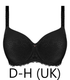 Ana Underwire Molded Spacer Bra in Black