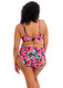 Savaneta Plunge Bikini Swim Top in Black